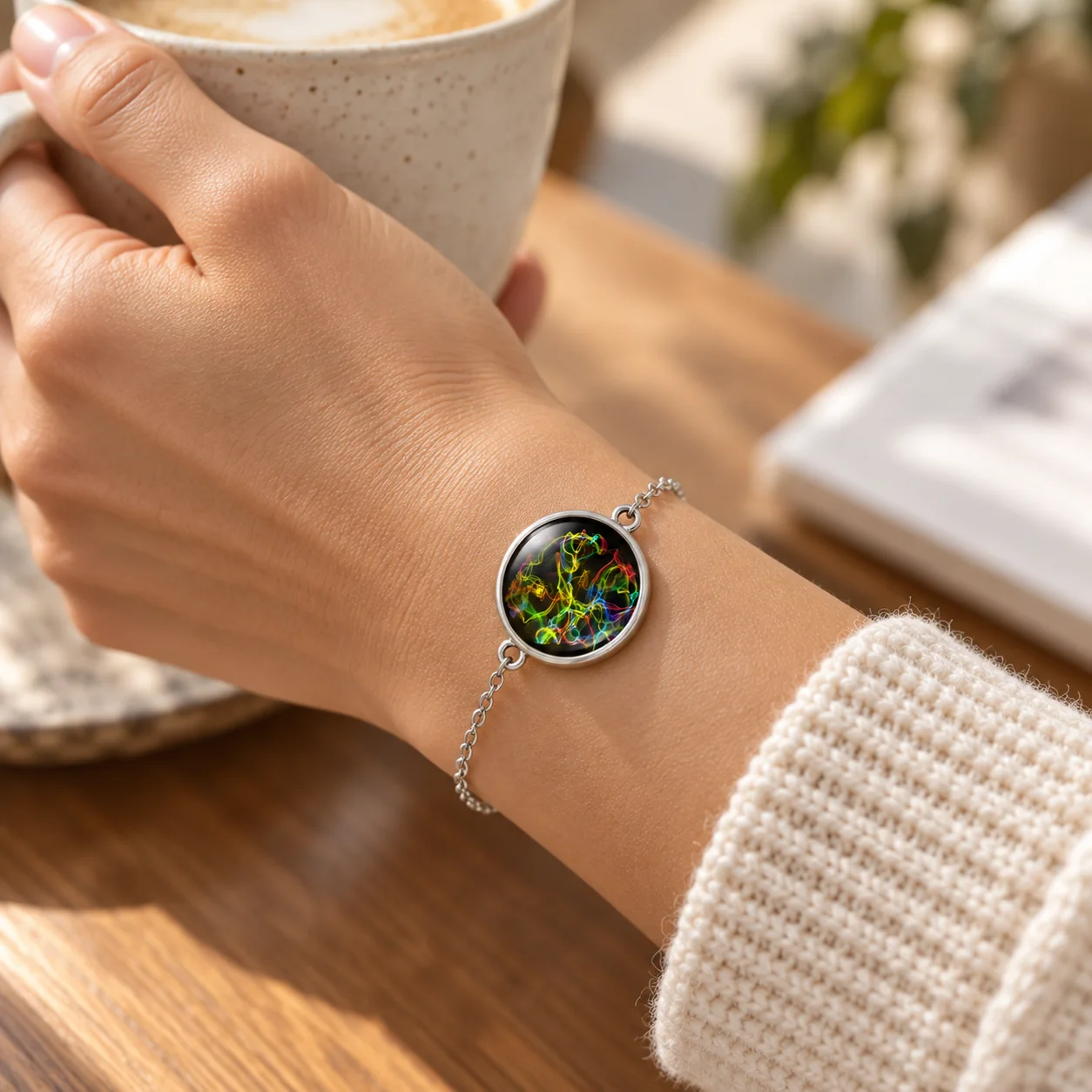 Visualisation du bracelet porté au quotidien